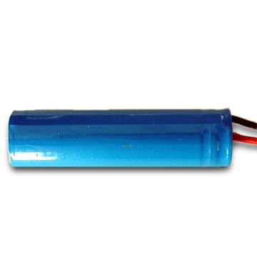 Lithium-ion battery pack, cylindrical type, 3.7V 2250mAh, with PCM