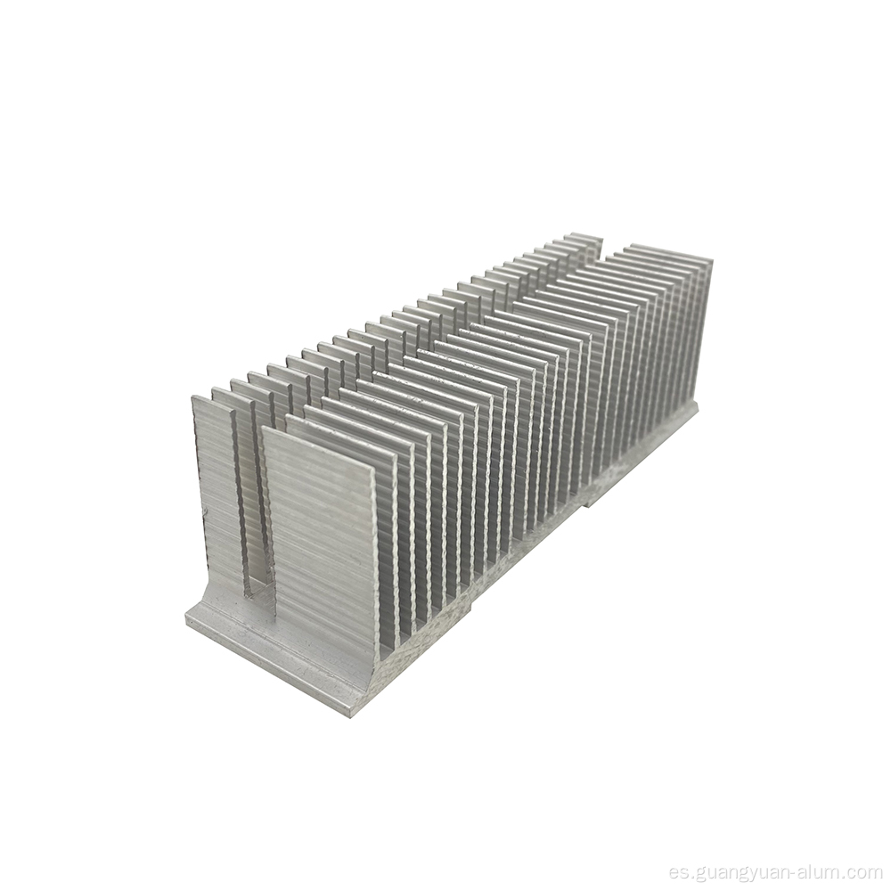 Perfil de aluminio para productos de disipador de calor