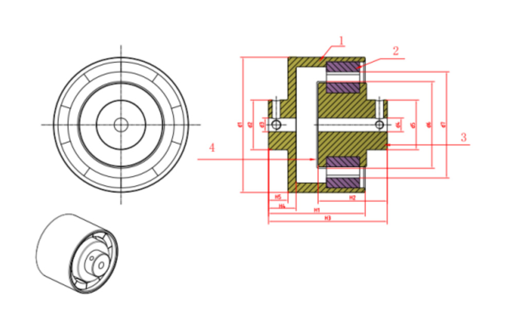 Neodymium Magnets for Motor Magnetic Steel Assembly