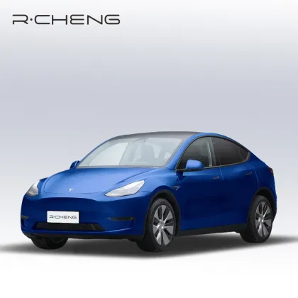 2022 Top Selling Tesla Model Y - Blue Electric Vehicle