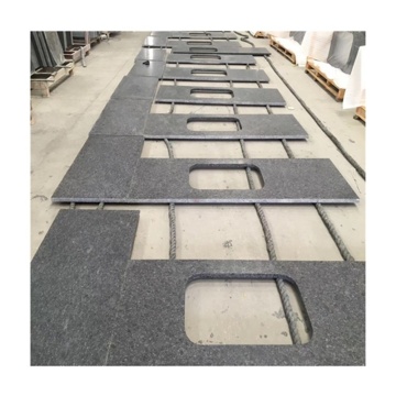 Grey Steel Contemporary Hotel Granite Countertops with Customized Designs