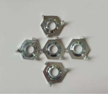 Carbon Steel Three Jaw Hexagon Tee Nut