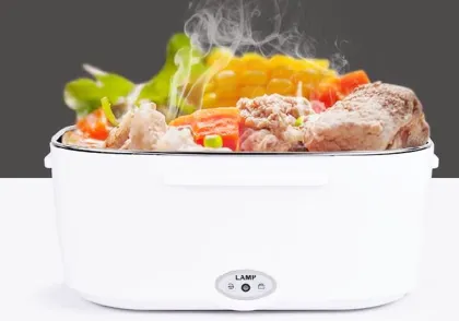 Hot sales plastic electric lunch box and heated lunch box