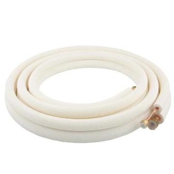 Tubo di rame puro isolato PE bianco per HVAC - C12200/C11000/C10200/C12000 TUBO COILA COILA