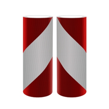 Alternated stripes right and left, high intensity