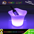 Refroidisseur de glace de couleur de RVB LED Ice Bucket lunimeux lumière changeante