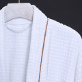 White Hotel Cotton Velour Bathrobe