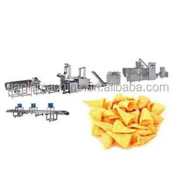 Jinan Eagle Kızartma Çıtır 3d Mısır Bugles Üretim Hattı