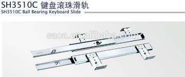 Keyboard ball bearing slides