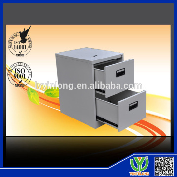Luoyang New Style KD 2 drawer office furniture steel cupboard, metal file cabinet lockable design