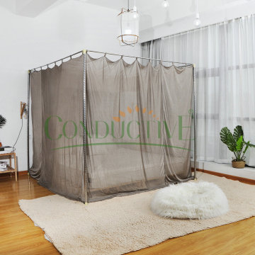 EMF protection bed canopy