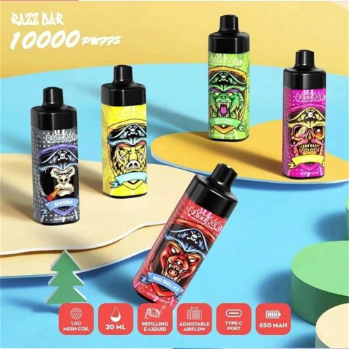 USA Vape Design RAZZ BAR 10K Puffs