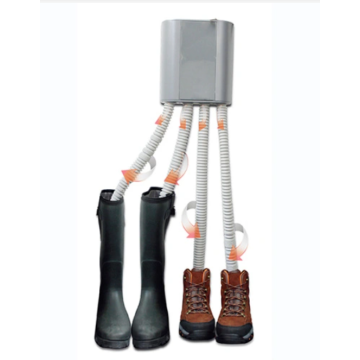 Rack de secagem para sapatos na parede