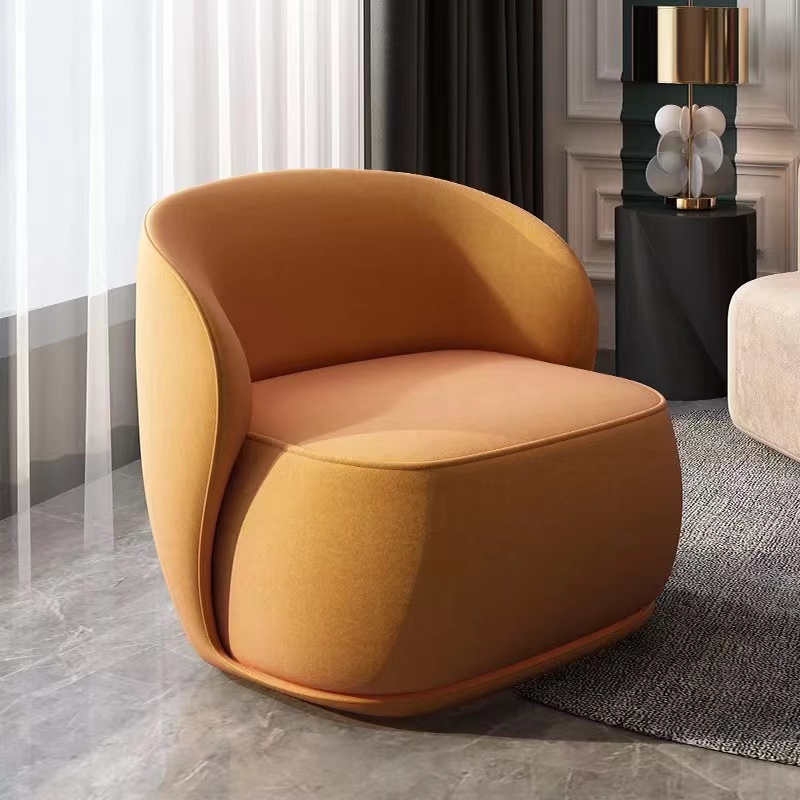 Yellow Velvet Armchair