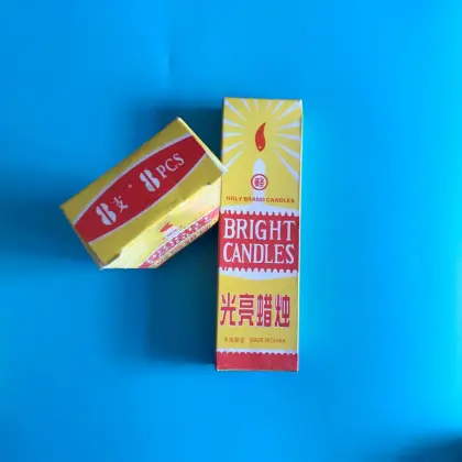 Africa Holy Brand Yellow Box Bright Candles