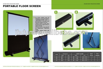 floor standing projector screens