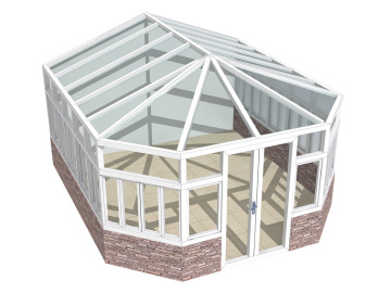laminated glass roof sun room