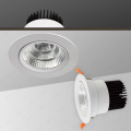 Dispositif d&#39;éclairage à taches blanches gu10 led tob downlight