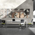 Dreieckspiegel Dekorative Beton 3D -Wandtafel