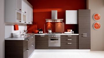 Modern Simple Design MFC Kitchen Cabinet