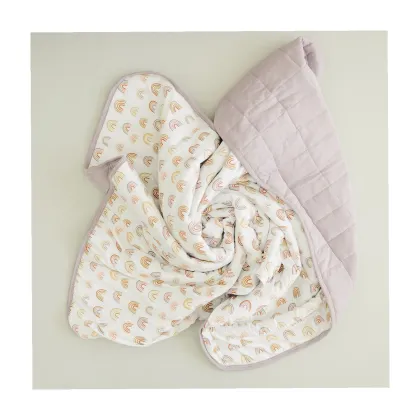 Bamboo Comfort Blanket for Kids - Soft and Warm Baby Quilt