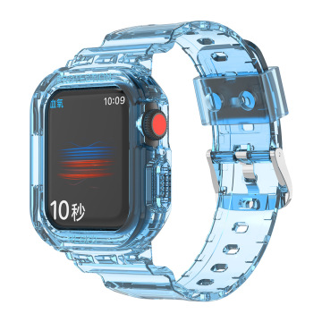 XY Band Summer Products TPU Replacement Watch Strap for Apple Watch Series 7 (41mm/45mm)