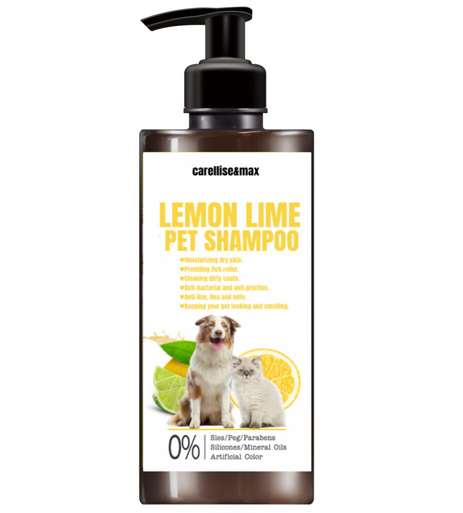 Gel de ducha de champú para mascota de perro esponjoso