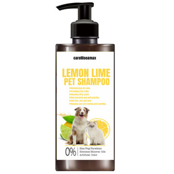 Flauschiger Hund Haustier Läuse Shampoo Duschgel