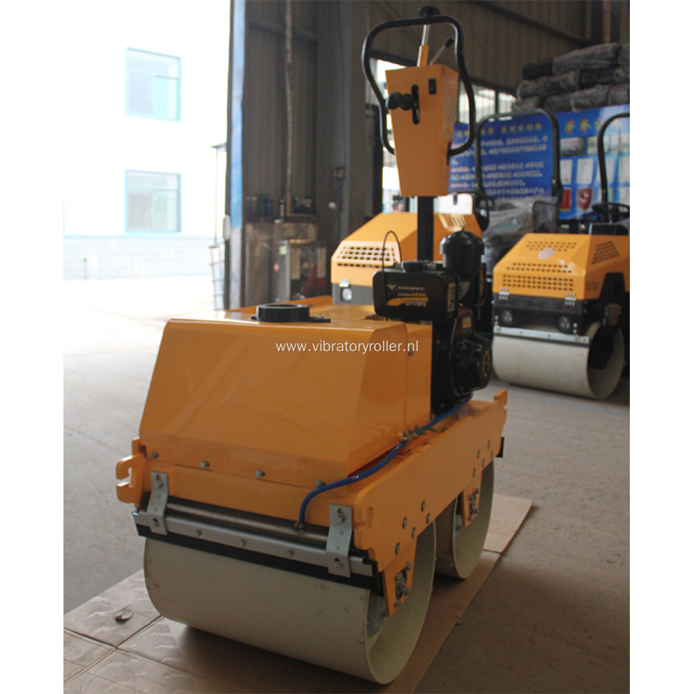 Hydrostatic Double Drum Asphalt Roller For Soil Compaction