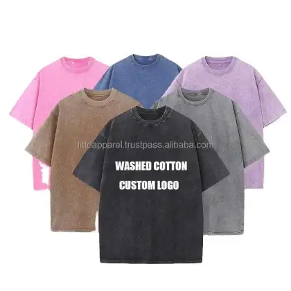 OEM/ODM Custom Heavy Weight Cotton Screen Printed T-Shirts for Men