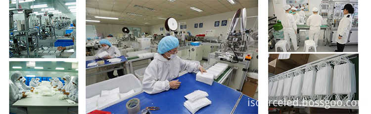 Medical mask factory production