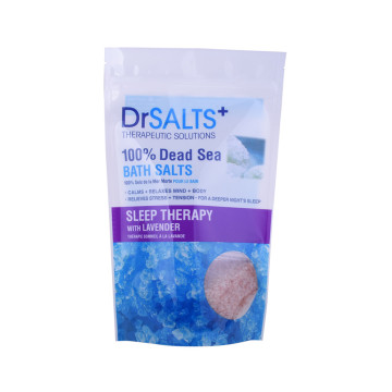 Containers wholesale eco friendly pouches for bath salts