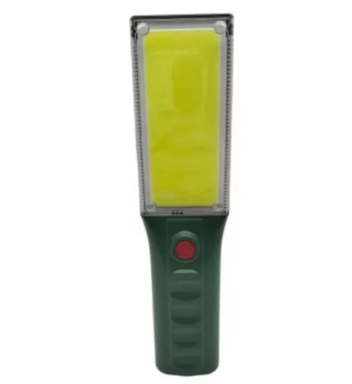 Goldmore2 COB Rechargeable Flashlight with Magnetic Base and Hanging Hook - 3 Modes Work Light for Car Repair