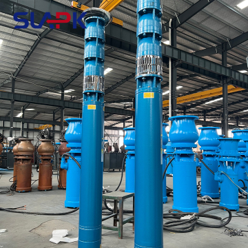 18.5kW Cast Iron Submersible Deep Well Pump 72m³/h Flow Rate 40m Head
