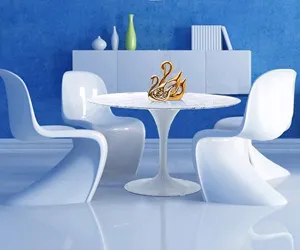 Plastic Verner Panton Chair ABS or S chair