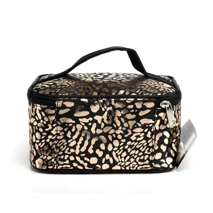 Cosmetic Bag Women Leather Travel Make Up Necessaries Organizer Makeup Brush Case Makeup Organizer Case Bag
