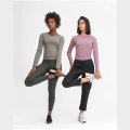 Autumn New Women Sports Base Layer långärmad