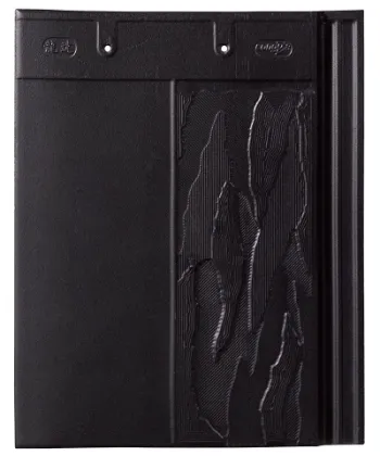 Longda Flat Ceramic Roof Tile 340*420mm