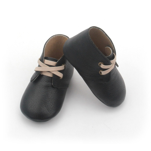 Stivali invernali per scarpe da bambino in pelle di mucca di qualità