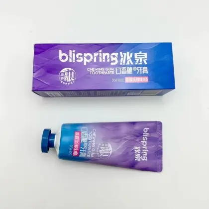 100g rose flavor Chewing gum toothpaste