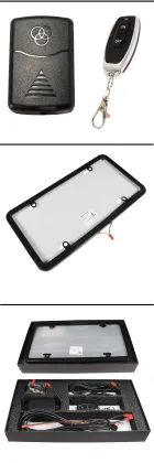 Wholesale American Standard License Frame and Fog License Plate Holder with Remote Control