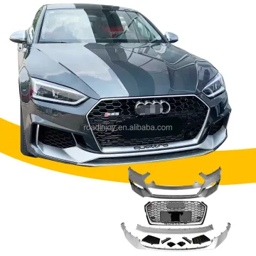 2017-2019 Audi A5 B9 RS5 Front Bumper Kit with Grill - High Quality PP Material