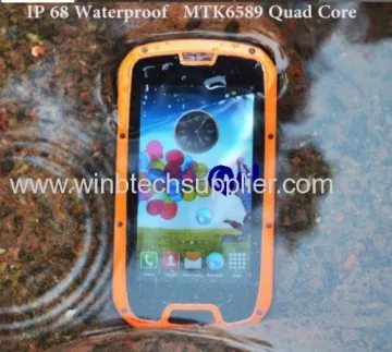 Wcdma Gsm Quad Band Waterproof Phone Ip68 Cell Phone 