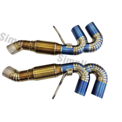 Performance C8 Corvette 3 "Voller Titan -Auspuff Catback Auspuff - Quad -Tipps w