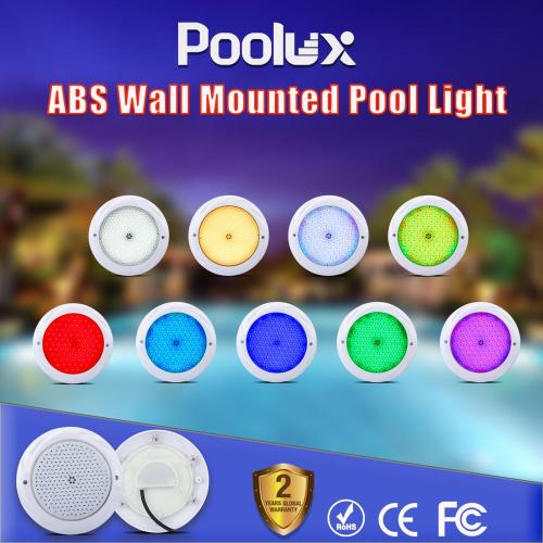 ABS material led underwater light swimming pool lighting