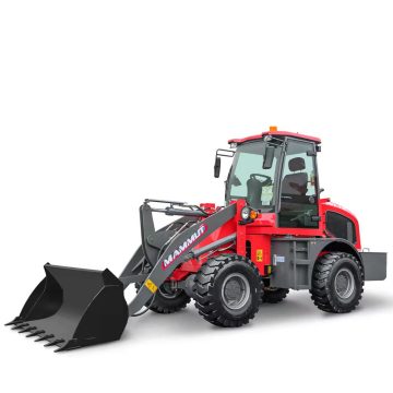 Eougem Multi Attachment OJ-16 1600kg Farming Compact Bucket Front End Articulated Wheel Loader