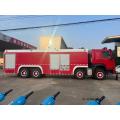 Camión de bomberos de polvo de espuma de agua 8x4 personalizado