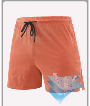 Custom Logo Quick Drying Sports Shorts for Men with Pockets