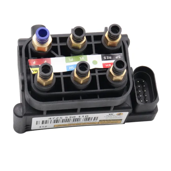 Rolls-Royce Phantom Air Suspension Air Compressor Pump Block Valve 4725530110