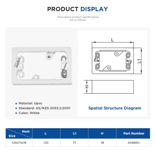 Electrical Wall Switch Socket Pvc Plastic Frame